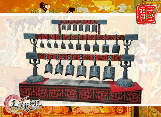 22件C型編鐘、小型演奏級、F調(diào)主旋律